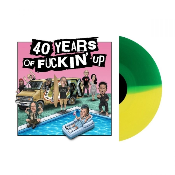 Nofx - 40 Years Of Fuckin' Up Soundtrack ( i gruppen VINYL / Kommande / Pop-Rock hos Bengans Skivbutik AB (5677986)