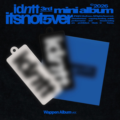 idntt - itsnotover (Wappen Album) i gruppen MERCHANDISE / Merch+Code / Kommande / K-Pop hos Bengans Skivbutik AB (5677994)