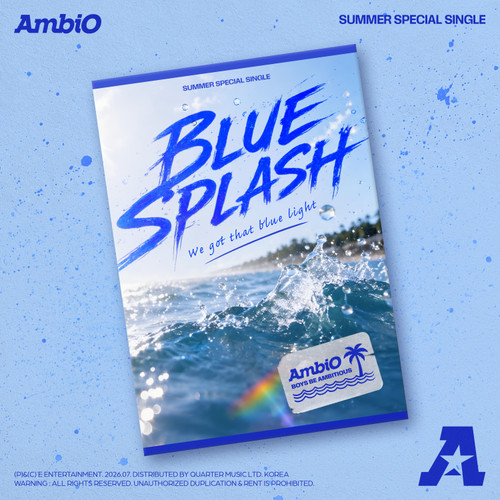 AmbiO - Blue Splash (Summer Special Single) i gruppen MERCHANDISE / Merch+Code / Kommande / K-Pop hos Bengans Skivbutik AB (5677999)