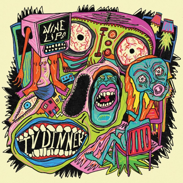 Wine Lips - Tv Dinner i gruppen VINYL / Kommande / Pop-Rock hos Bengans Skivbutik AB (5678210)