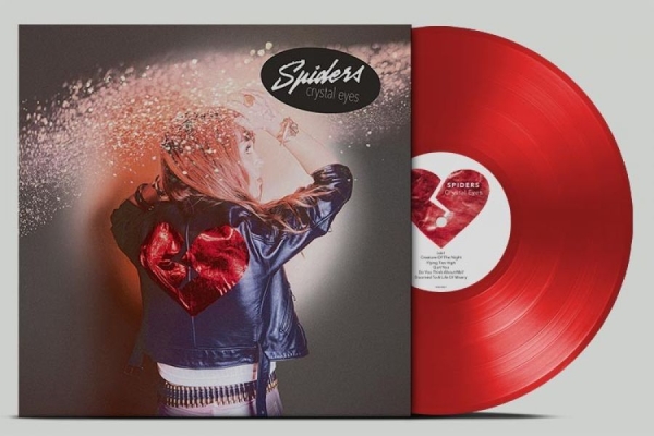 Spiders - Crystal Eyes (Ltd Red Vinyl LP) i gruppen VINYL / Kommande / Pop-Rock,Svensk Musik hos Bengans Skivbutik AB (5678340)
