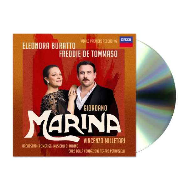 Eleonora Buratto Freddie De Tommas - Giordano: Marina i gruppen CD / Nyheter / Klassiskt hos Bengans Skivbutik AB (5678364)