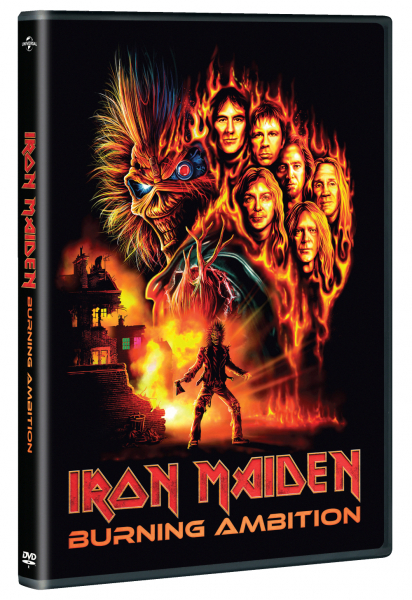 Movie - Iron Maiden: Burning Ambition (DVD) i gruppen FILM / Film DVD /  /  hos Bengans Skivbutik AB (5678443)