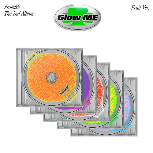 fromis_9 - Glow Me (Fruit Ver.) (Random Ver.) i gruppen CD / Kommande / K-Pop hos Bengans Skivbutik AB (5678452)