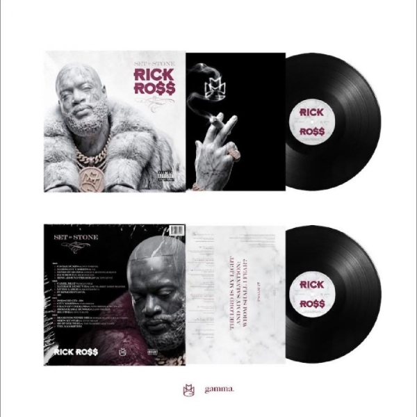 Rick Ross - Set In Stone i gruppen VINYL / Kommande / Pop-Rock hos Bengans Skivbutik AB (5678501)