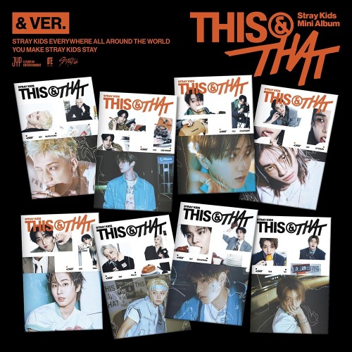 Stray Kids - This & That (& Ver.) (Random Ver.) + SW i gruppen VI TIPSAR / Fredagsreleaser / 2026-08-21 hos Bengans Skivbutik AB (5678537)