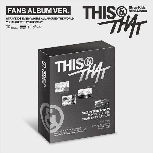 Stray Kids - This & That (Fans Album Ver.) + Apple i gruppen MERCHANDISE / Merch+Code / Nyheter / K-Pop hos Bengans Skivbutik AB (5678541)