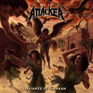 Attacker - Giants Of Canaan i gruppen CD / Hårdrock/ Heavy metal hos Bengans Skivbutik AB (567865)
