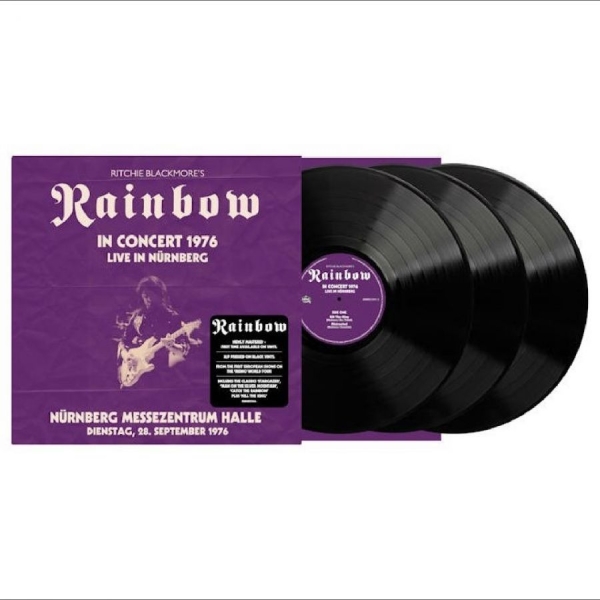Ritchie Blackmore's Rainbow - Live In Nurnberg 1976 - Nurnberg Me i gruppen VINYL / Kommande / Pop-Rock hos Bengans Skivbutik AB (5678678)