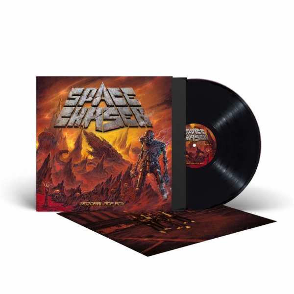 Space Chaser - Razorblade Bay (Black Vinyl Lp) i gruppen VINYL / Kommande / Hårdrock hos Bengans Skivbutik AB (5678716)