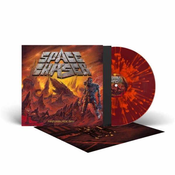 Space Chaser - Razorblade Bay (Splatter Vinyl Lp) i gruppen VINYL / Kommande / Hårdrock hos Bengans Skivbutik AB (5678717)
