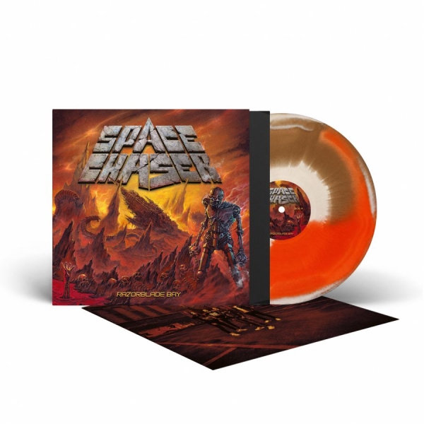Space Chaser - Razorblade Bay (Tri-Colored Vinyl L i gruppen VINYL / Kommande / Hårdrock hos Bengans Skivbutik AB (5678718)