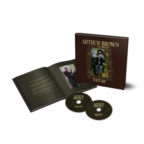 Arthur Brown - Nature (2 Cd Hardcover Book) i gruppen CD / Kommande / Pop-Rock hos Bengans Skivbutik AB (5678725)