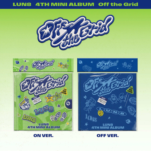 Lun8 - Off The Grid (Random Ver.) i gruppen CD / Kommande / K-Pop hos Bengans Skivbutik AB (5678737)