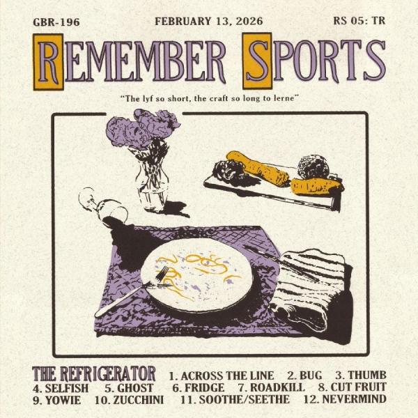 Remember Sports - The Refrigerator i gruppen VINYL / Kommande / Pop-Rock hos Bengans Skivbutik AB (5678798)