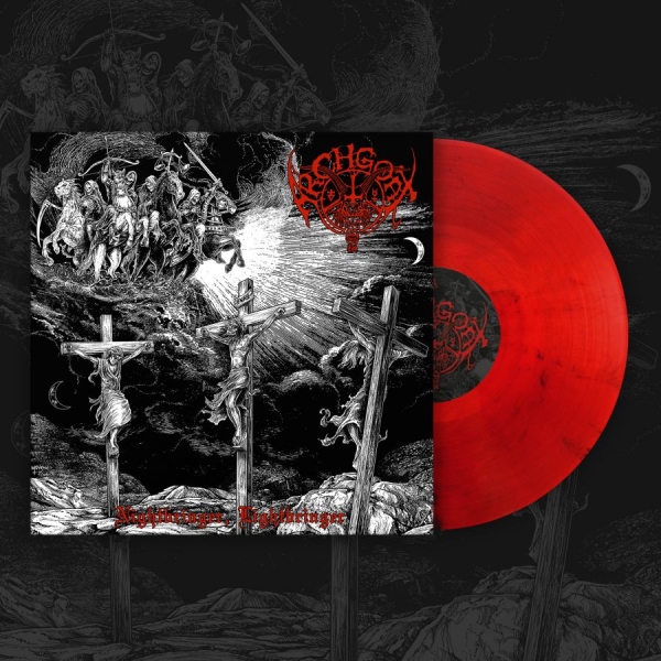 Archgoat - Nightbringer Lightbringer (Red Smok i gruppen VINYL / Kommande / Hårdrock hos Bengans Skivbutik AB (5678803)