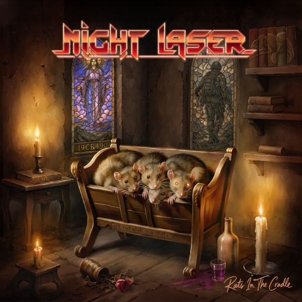 Night Laser - Rats In The Cradle i gruppen CD / Kommande / Pop-Rock hos Bengans Skivbutik AB (5678864)