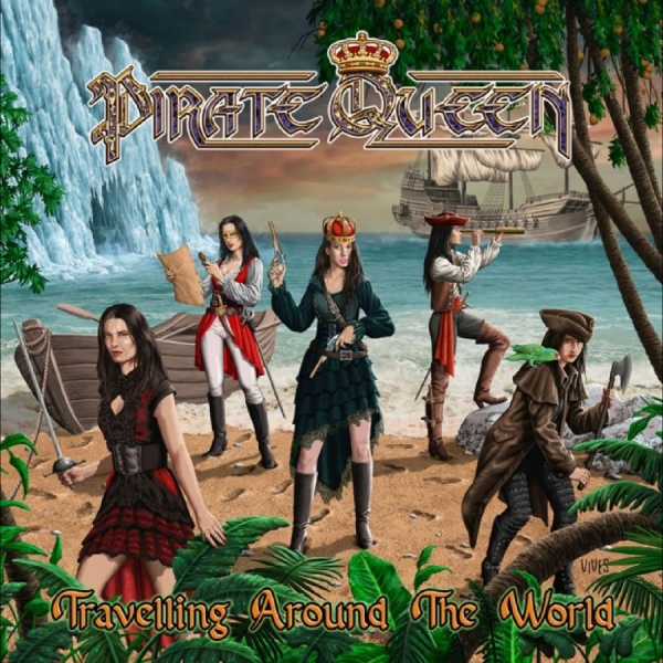 Pirate Queen - Travelling Around The World i gruppen CD / Kommande / Hårdrock hos Bengans Skivbutik AB (5678913)