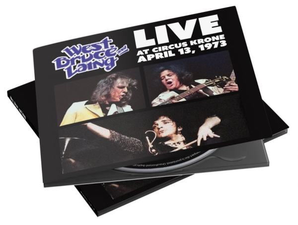 West Bruce & Laing - Live At Circus Krone 1973 (Digipack i gruppen CD / Pop-Rock hos Bengans Skivbutik AB (5678932)