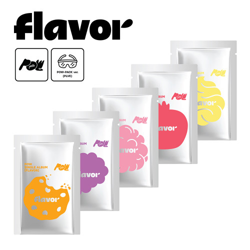 Pow - Flavor (Pow-Pack Ver.) (Random Ver.) i gruppen MERCHANDISE / Merch+Code / Kommande / K-Pop hos Bengans Skivbutik AB (5678935)