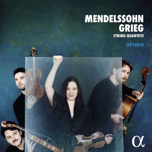 Opus13 - Mendelssohn & Grieg: String Quartet i gruppen CD hos Bengans Skivbutik AB (5679066)