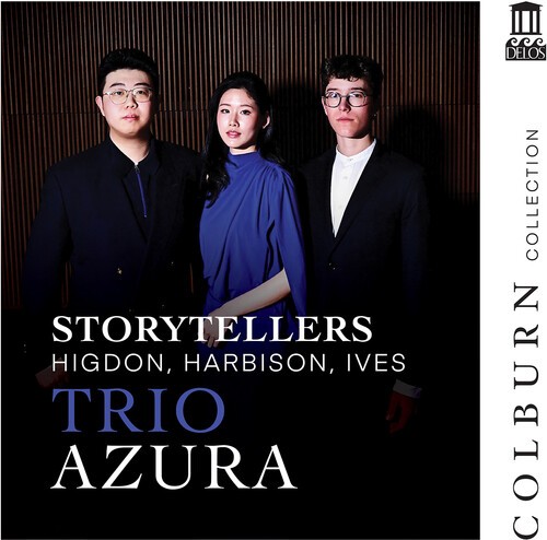 Trio Azura - Storytellers - Higdon, Harbison, Iv i gruppen CD / Klassiskt hos Bengans Skivbutik AB (5679072)