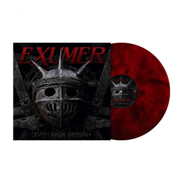 Exumer - Death Mask Messiah (Red/Black Galax i gruppen VINYL / Kommande / Hårdrock hos Bengans Skivbutik AB (5679110)