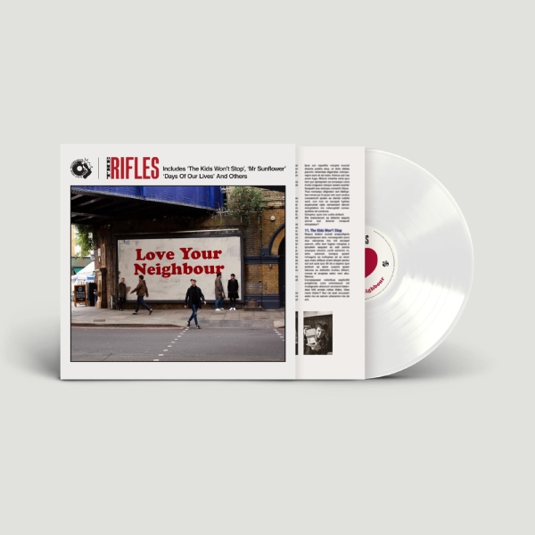 Rifles The - Love Your Neighbour (White Vinyl) i gruppen VINYL / Toppsäljare hos Bengans Skivbutik AB (5679188)