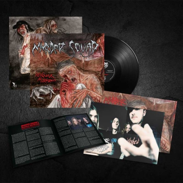 Murder Squad - Ravenous Murderous (Black Vinyl Lp) i gruppen VI TIPSAR / Startsida - Vinyl Nyheter & Kommande hos Bengans Skivbutik AB (5679217)