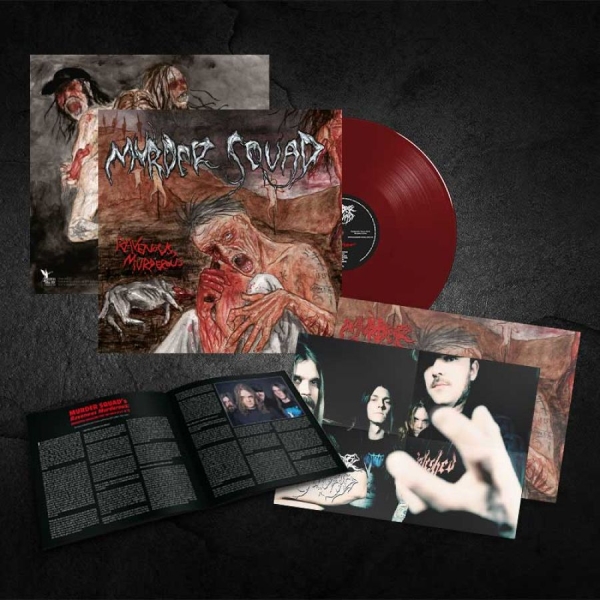 Murder Squad - Ravenous Murderous (Oxblood Vinyl L i gruppen VINYL / Kommande / Hårdrock hos Bengans Skivbutik AB (5679218)