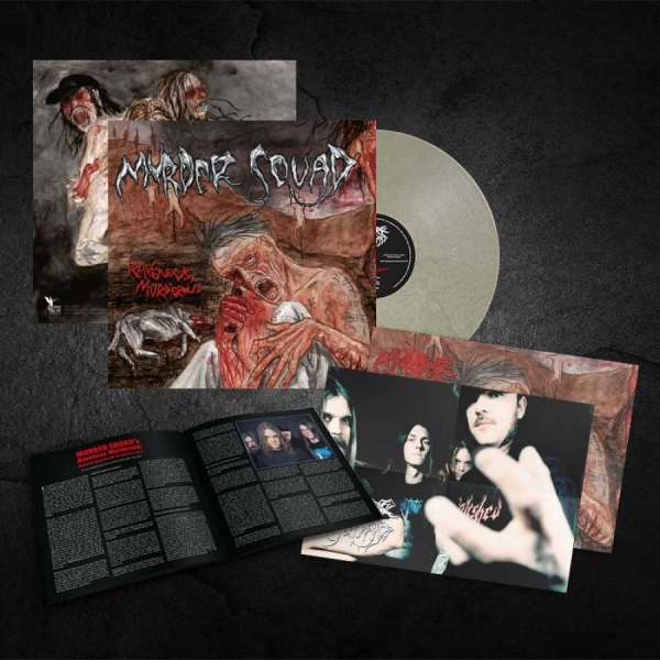 Murder Squad - Ravenous Murderous (Milky Clear Vin i gruppen VINYL / Kommande / Hårdrock hos Bengans Skivbutik AB (5679219)