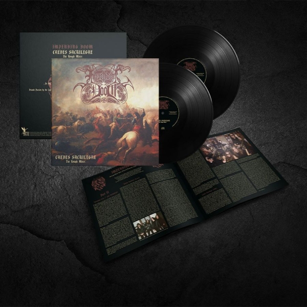 Impending Doom - Caedes Sacrilegae (The Rough Mixes) i gruppen VINYL / Kommande / Hårdrock hos Bengans Skivbutik AB (5679225)