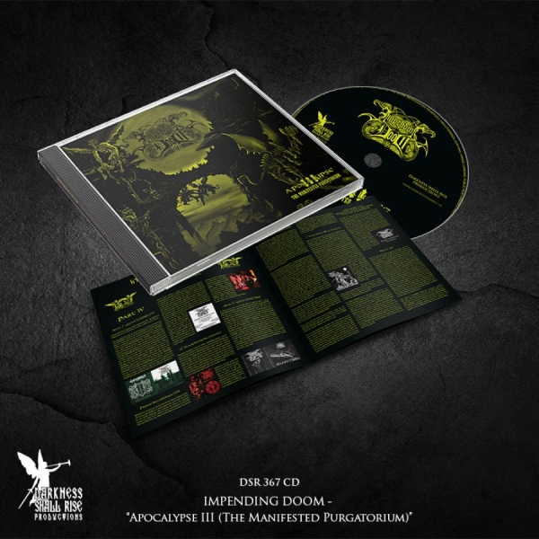 Impending Doom - Apocalypse Iii - The Manifested Pur i gruppen CD / Kommande / Hårdrock hos Bengans Skivbutik AB (5679233)