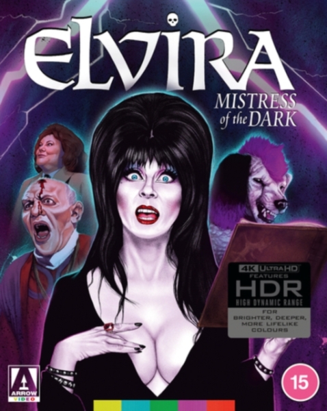 Movie - Elvira - Mistress Of The Dark (Limited Edition) i gruppen FILM / Film UHD-4K / Comedy hos Bengans Skivbutik AB (5679285)