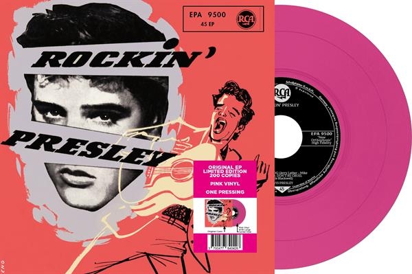 Elvis Presley - Rockin' Presley i gruppen VINYL / Kommande / Pop-Rock hos Bengans Skivbutik AB (5679339)
