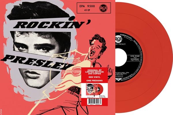 Elvis Presley - Rockin' Presley i gruppen VINYL / Kommande / Pop-Rock hos Bengans Skivbutik AB (5679340)