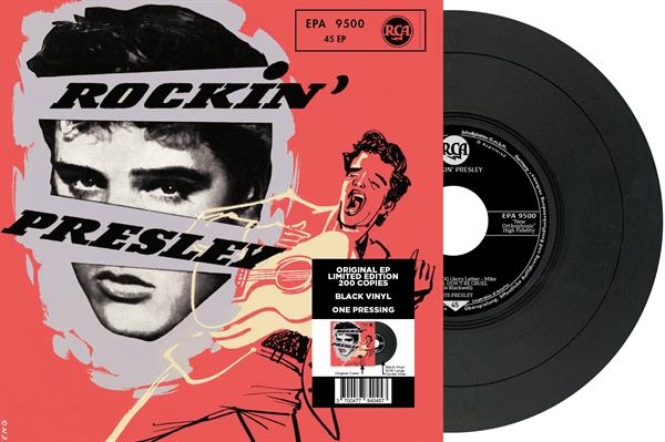 Elvis Presley - Rockin' Presley i gruppen VINYL / Kommande / Pop-Rock hos Bengans Skivbutik AB (5679343)
