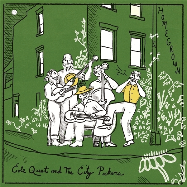 Cole Quest And The City Pickers - Homegrown i gruppen VINYL / Country hos Bengans Skivbutik AB (5679475)