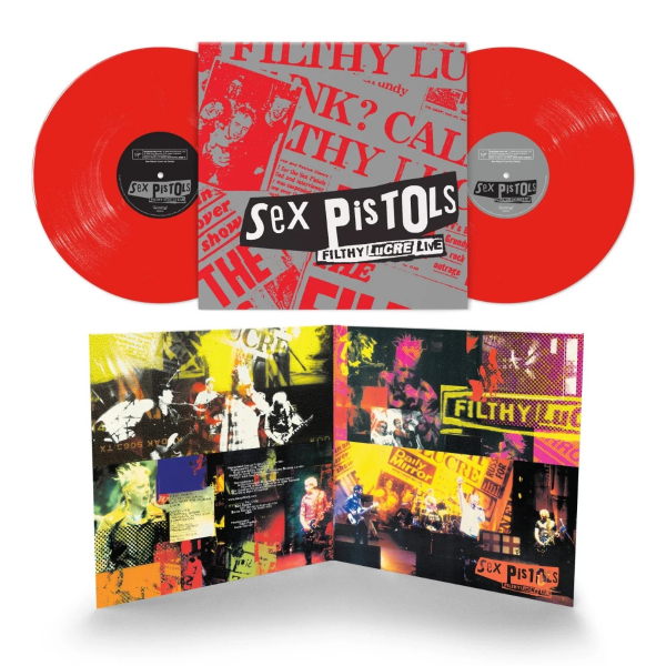 Sex Pistols - Filthy Lucre Live (30th Anniversary Edition Red 2LP) i gruppen VINYL / Kommande / Pop-Rock,Punk hos Bengans Skivbutik AB (5679578)