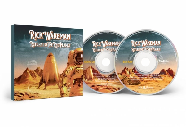 Wakeman Rick - Return To The Red Planet (Digipackc i gruppen MUSIK / CD+Blu-ray / Kommande / Pop-Rock hos Bengans Skivbutik AB (5679610)