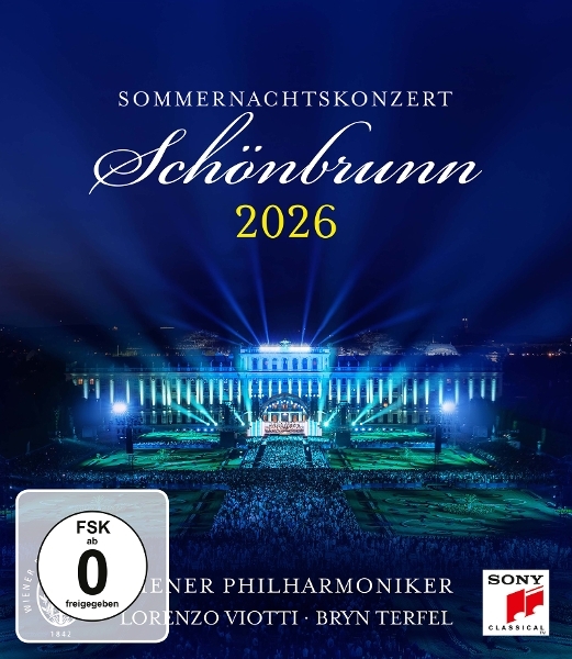Wiener Philharmoniker & Lorenzo Viotti - Sommernachtskonzert 2026 / Summer Night Concert 2026 i gruppen MUSIK / Musik Blu-Ray / Importnyheter / Klassiskt hos Bengans Skivbutik AB (5679810)