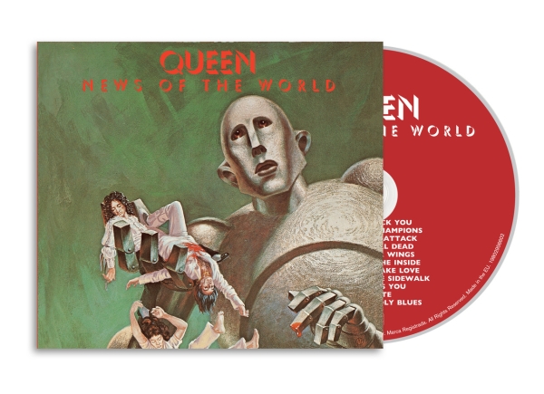 Queen - News Of The World i gruppen CD / Kommande / Hårdrock hos Bengans Skivbutik AB (5679883)