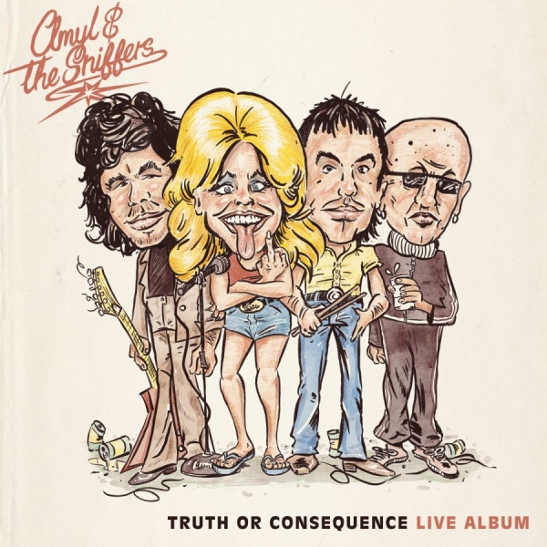 Amyl And The Sniffers - Truth Or Consequence Live Album i gruppen CD / Toppsäljare hos Bengans Skivbutik AB (5679895)