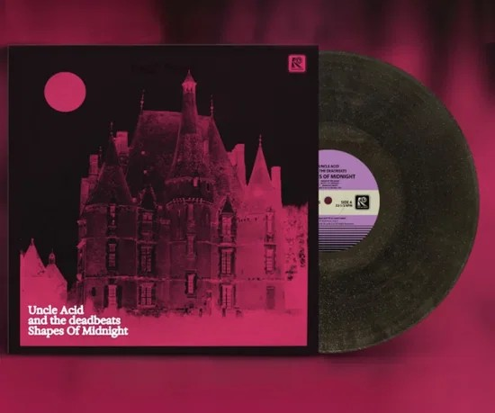 Uncle Acid And The Deatbeats - Shapes Of Midnight (EU Ed. Black Ice Glitter Vinyl LP) i gruppen VINYL / Hårdrock hos Bengans Skivbutik AB (5680059)