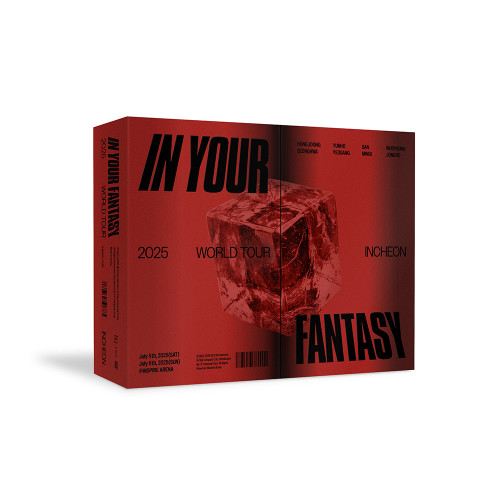 Ateez - 2025 World Tour - In Your Fantasy Incheon DVD + Random Photocard i gruppen Minishops / K-Pop Minishops / ATEEZ hos Bengans Skivbutik AB (5680079)