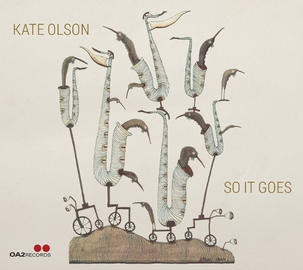 Kate Olson - So It Goes i gruppen CD / Kommande / Jazz hos Bengans Skivbutik AB (5680103)