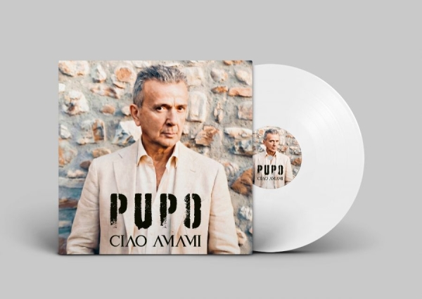 Pupo - Ciao Amami (White Vinyl Lp) i gruppen VINYL / Kommande / Pop-Rock hos Bengans Skivbutik AB (5680137)