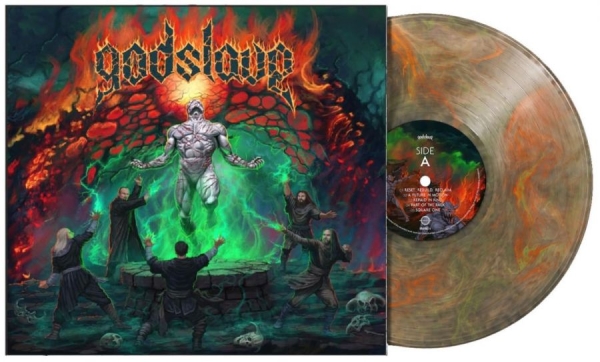 Godslave - Godslave (Orange And Green Marbled i gruppen VINYL / Kommande / Hårdrock hos Bengans Skivbutik AB (5680148)