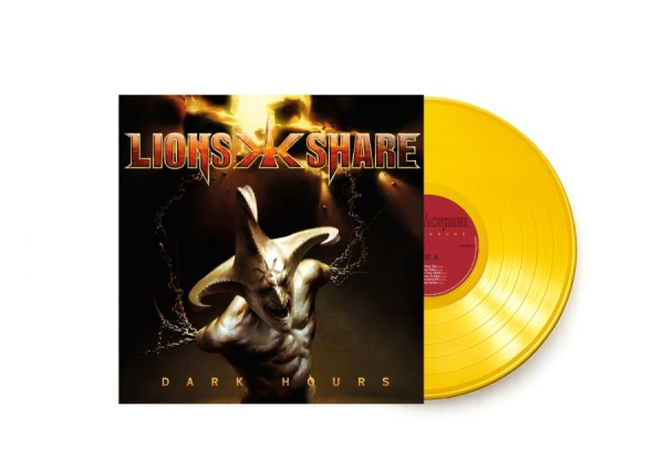 Lions Share - Dark Hours (Yellow Vinyl Lp) i gruppen VINYL / Kommande / Hårdrock hos Bengans Skivbutik AB (5680150)