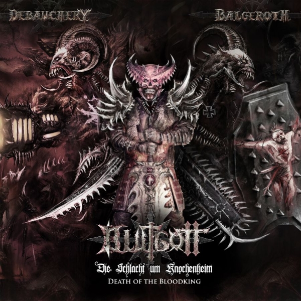 Debauchery & Blutgott - Schlacht Um Knochenheim 1 / Death O i gruppen CD / Kommande / Hårdrock hos Bengans Skivbutik AB (5680158)